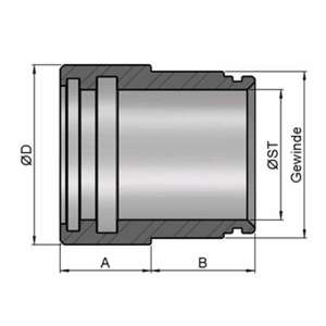 Plungerführung GG 250bar