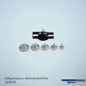 Adaptersatz zu Bremsenentlüfter