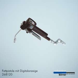 Fettpistole mit Digitalanzeige