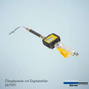 Oelzapfpistole mit Digitalzähler