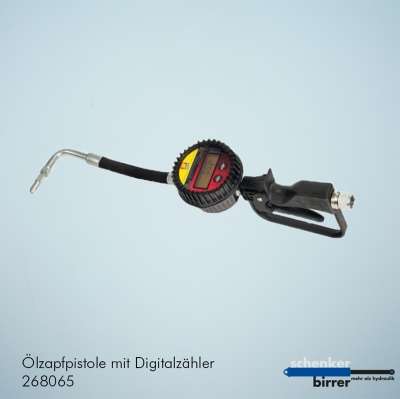 Oelzapfpistole mit Digitalzähler