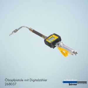 Oelzapfpistole mit Digitalzähler