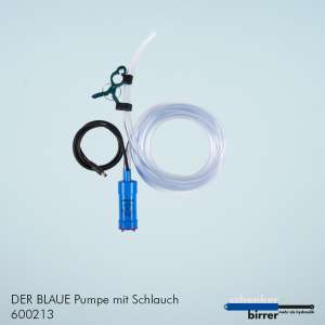 Pumpe mit Schlauch und Halteclip