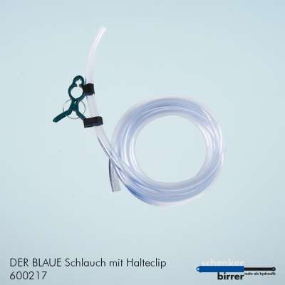 Schlauch mit Halteclip