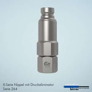 Nippel Druckeliminator 1/4