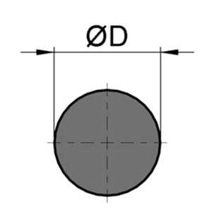 Kolbenstange CK45