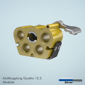 Multikupplung Quat. 12.5 Gehäuse